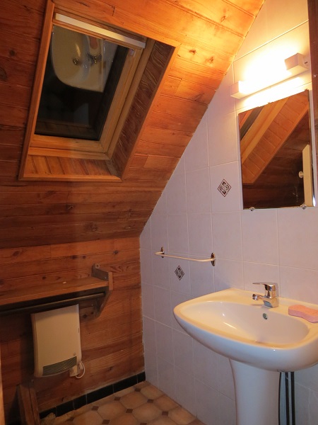 la salle de bain de la grange